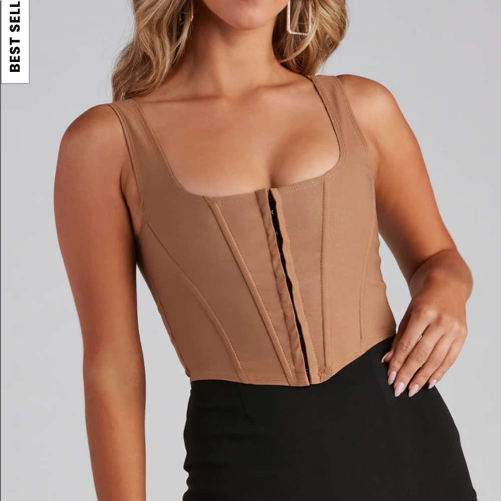 Taupe Corset